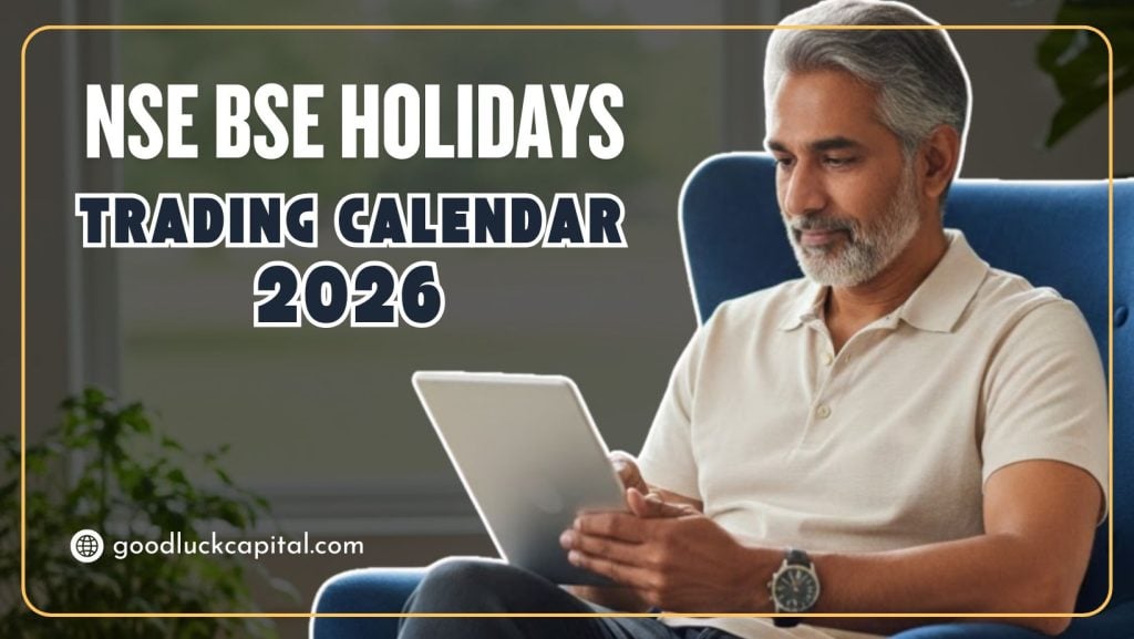 NSE BSE Holidays List 2026 - Indian Stock Market Trading Calendar to Plan Your Holidays