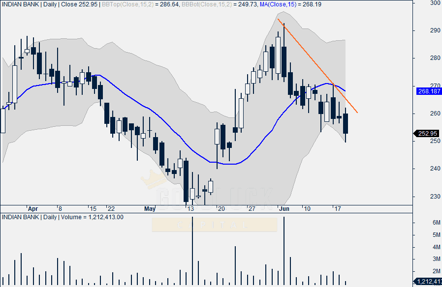 Indian Bank Daily Chart